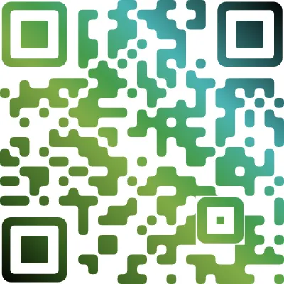 Gradient QR Code design example 20