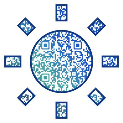 Custom QR Code shape design 18