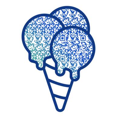 Custom QR Code shape design 24